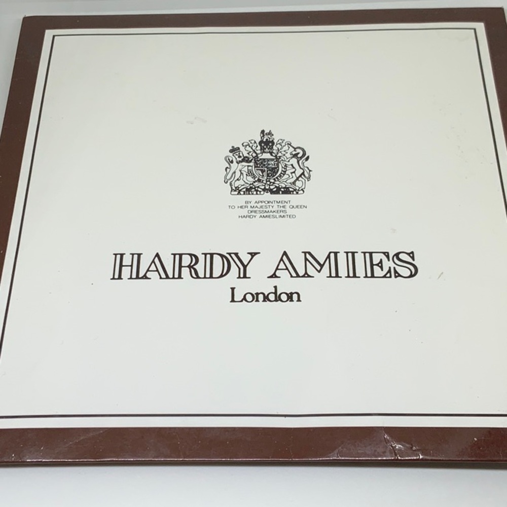 Vintage Hardy Amies London Square Scarf